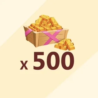 500 Gold Bars